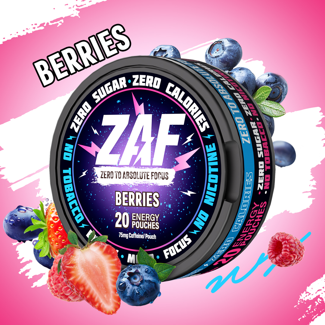 ZAF Caffeine Pouch - Berries