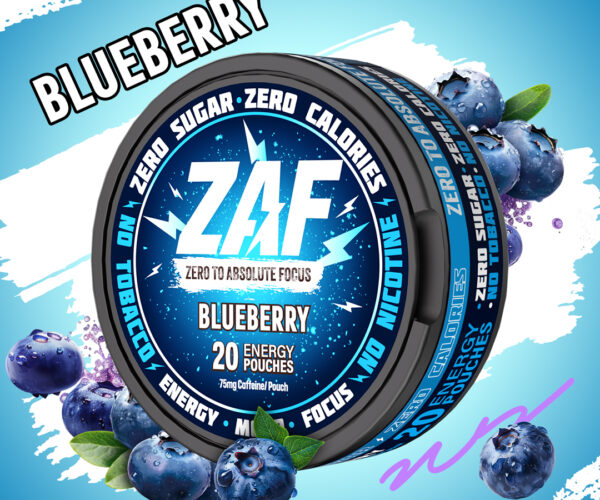 ZAF Caffeine Pouch - Blueberry