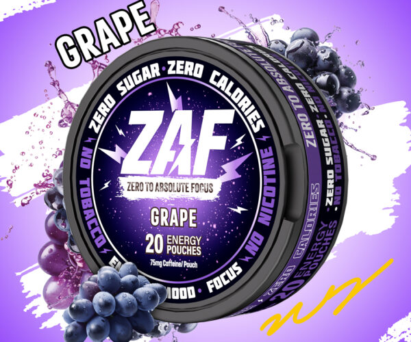 ZAF Caffeine Pouch - Grape