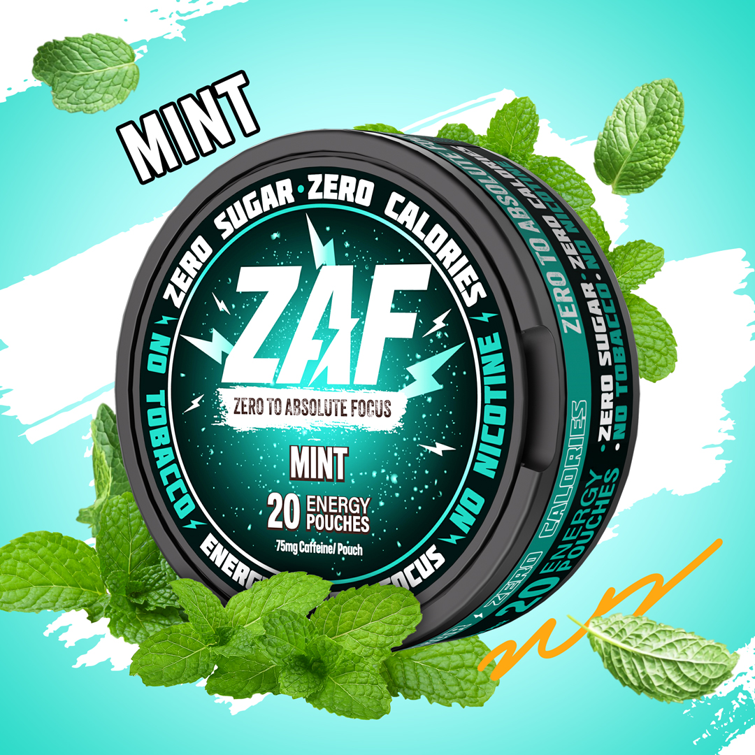ZAF Caffeine Pouch - Mint