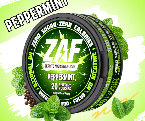 ZAF Caffeine Pouch - Peppermint