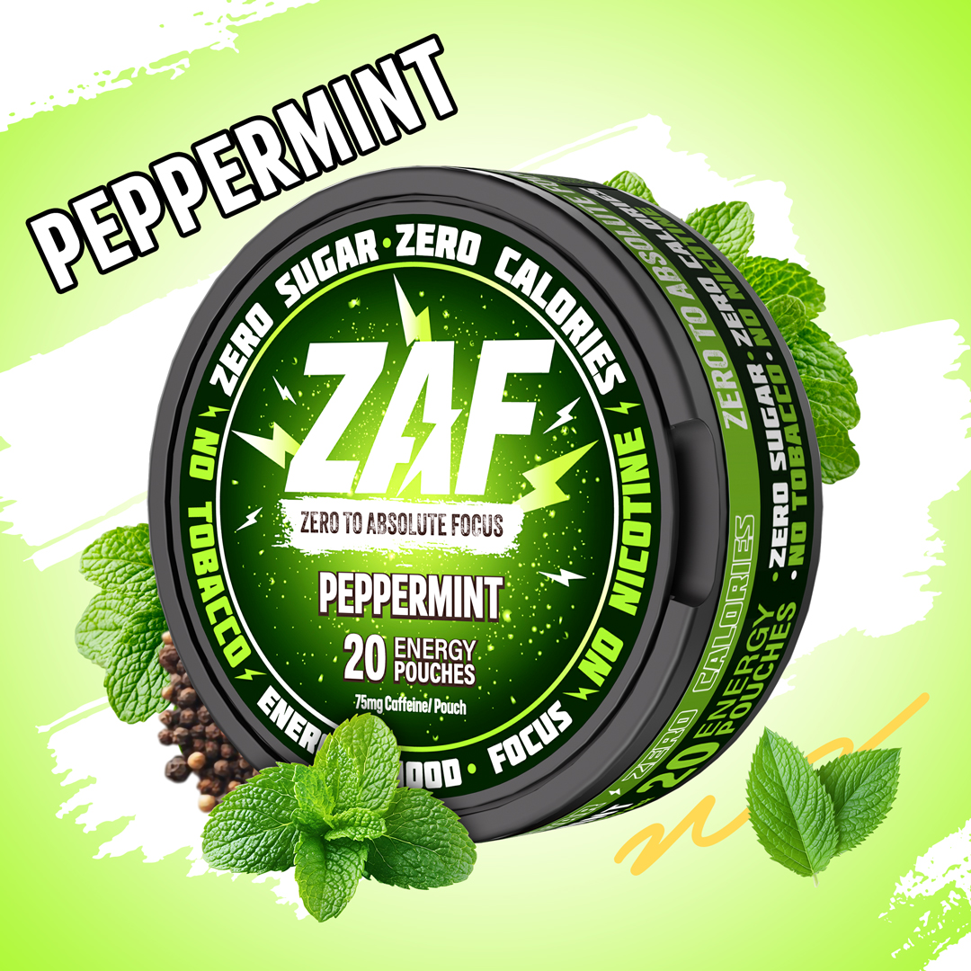 ZAF Caffeine Pouch - Peppermint
